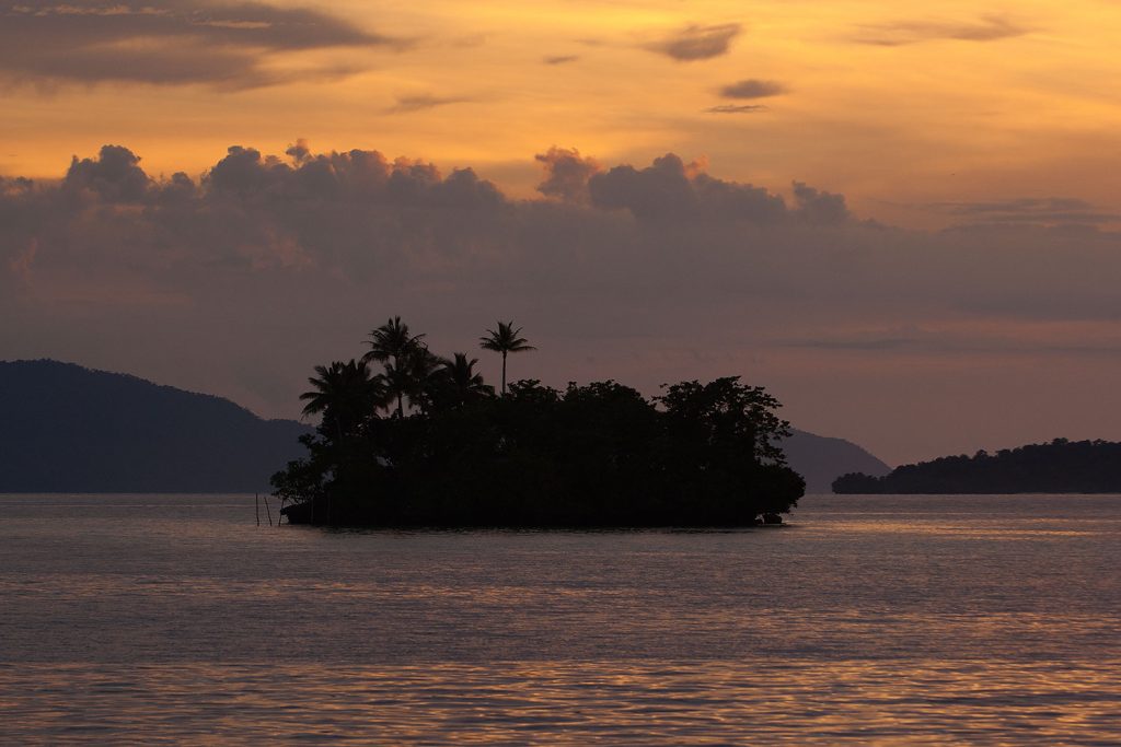 Abendstimmung in Raja Ampat